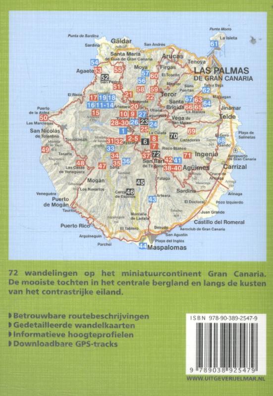 Gran Canaria / Rother Wandelgidsen achterkant
