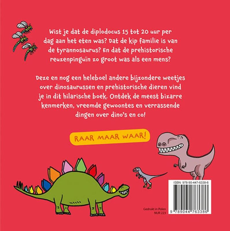 Raar maar waar! Weetjes over dino's achterkant