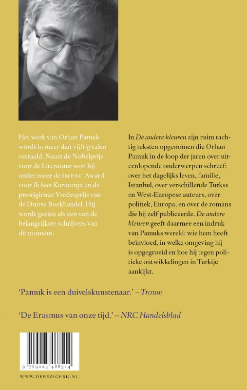 De andere kleuren achterkant