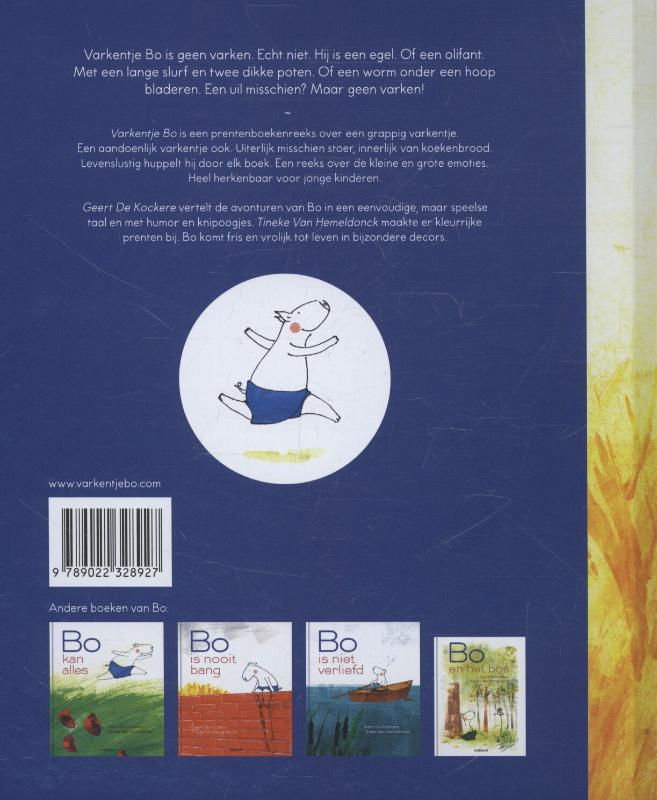 Bo is geen varken achterkant