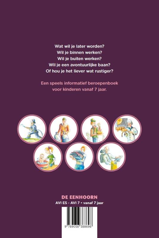 Later word ik / Lees je slim / beroepen achterkant