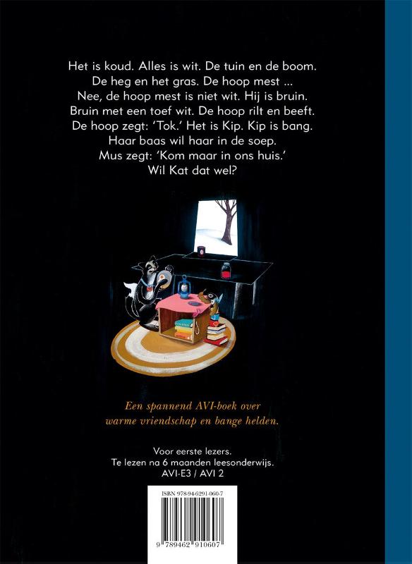 Kat en Mus redden Kip achterkant