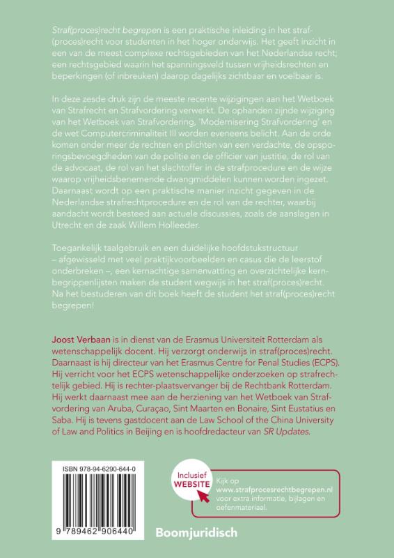 Straf(proces)recht begrepen / Recht begrepen achterkant