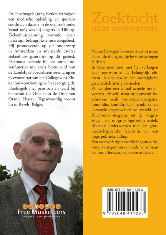 Zoektocht Naar Nestwarmte achterkant