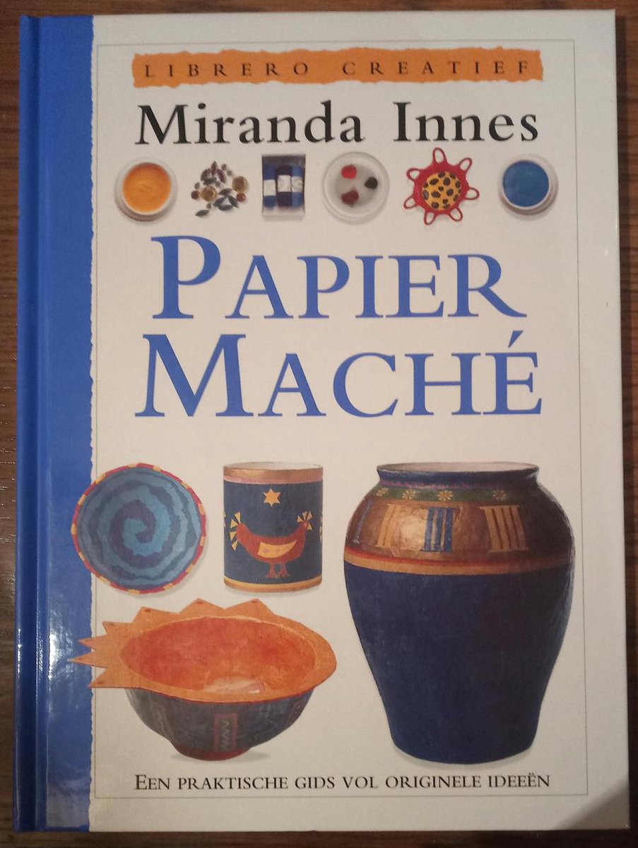 Papier mache / Librero creatief