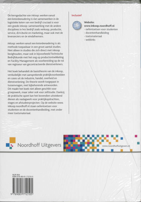 Werken met logistiek - Inkoop: werken vanuit een ketenbenadering achterkant