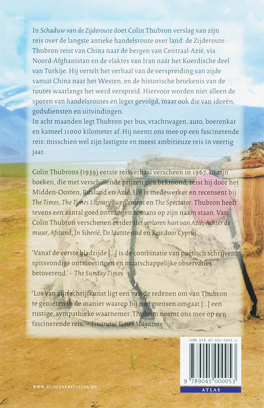 Schaduw van de Zijderoute achterkant