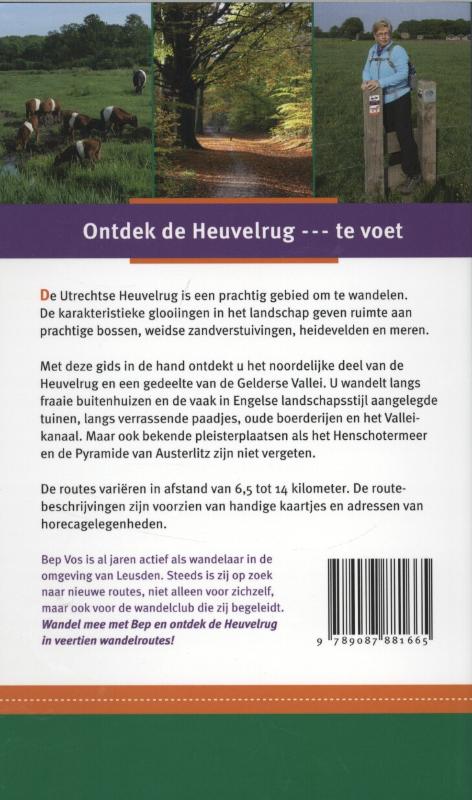 Ontdek de Heuvelrug / Regio-Boek achterkant