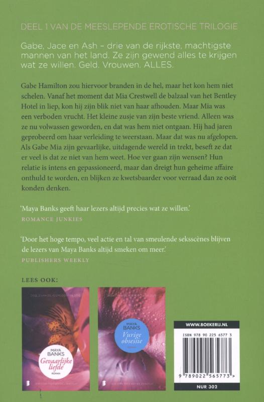 Geheim verlangen / Ademloos / 1 achterkant