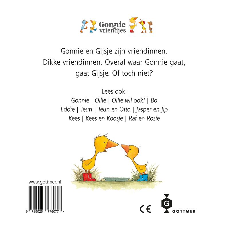 Gonnie & vriendjes - Gonnie en Gijsje achterkant
