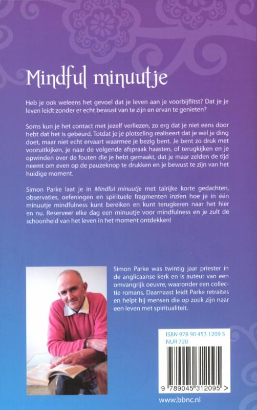 Mindful minuutje achterkant