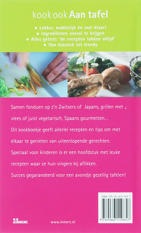 Aan Tafel achterkant