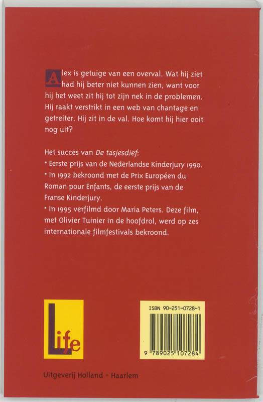 De tasjesdief / L.I.F.E. achterkant