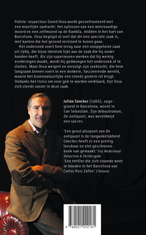 De stem van de doden / Barcelona-serie achterkant