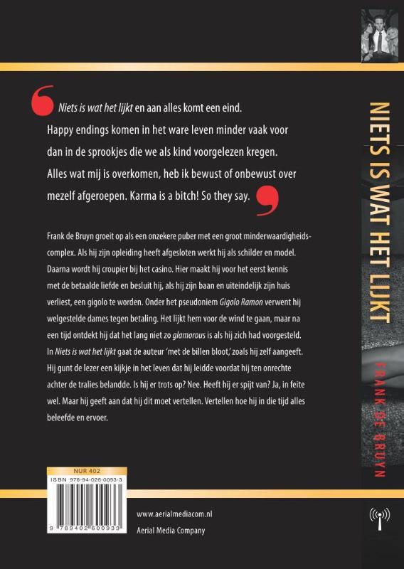 Niets is wat het lijkt achterkant