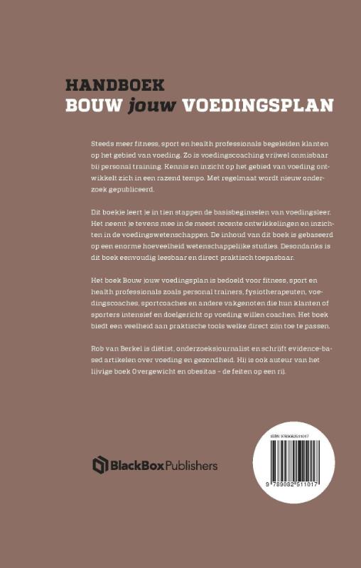 Handboek bouw jouw voedingsplan achterkant