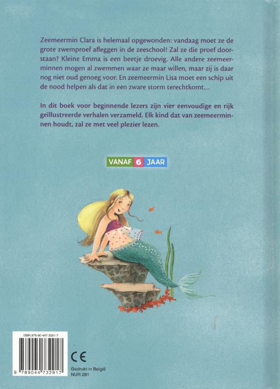 Zeemeerminverhalen voor beginnende lezers achterkant