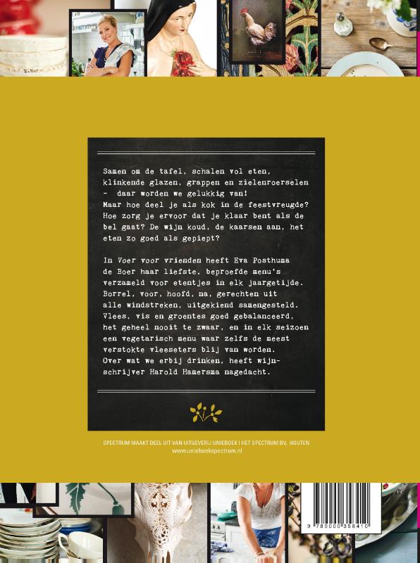 Voer voor vrienden achterkant