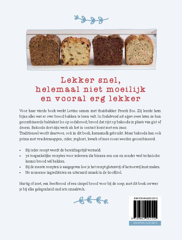 Sodabrood uit eigen oven achterkant