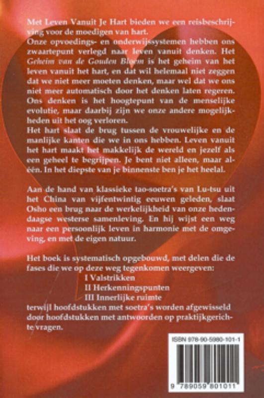 Leven Vanuit Je Hart achterkant