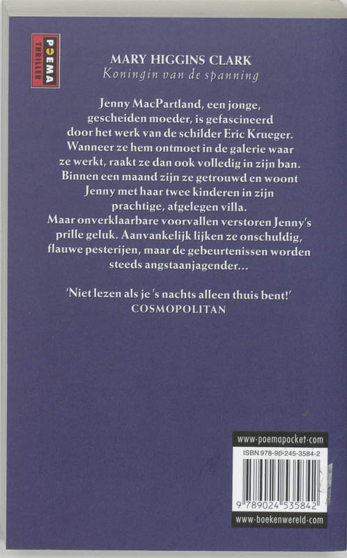 Compositie in rood / Poema-pockets achterkant