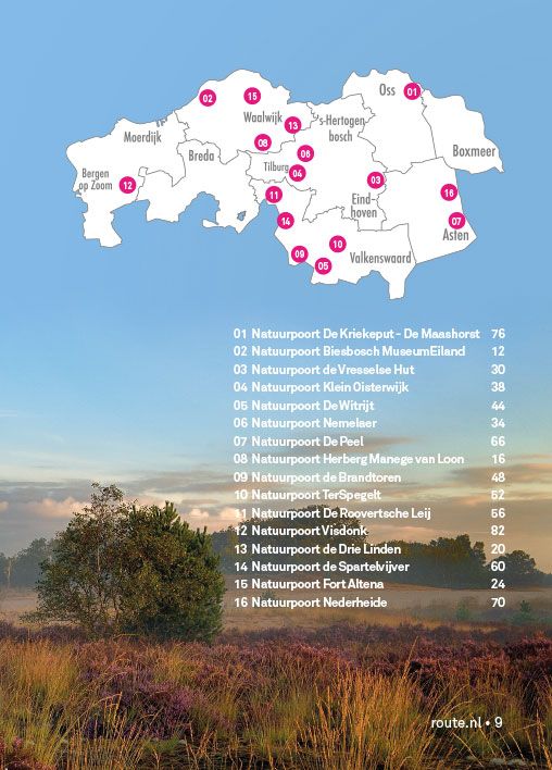 Boek | Groots genieten in Brabant | Routes Brabant achterkant
