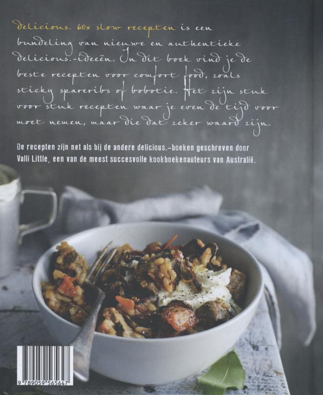 delicious. 60x slow recepten achterkant