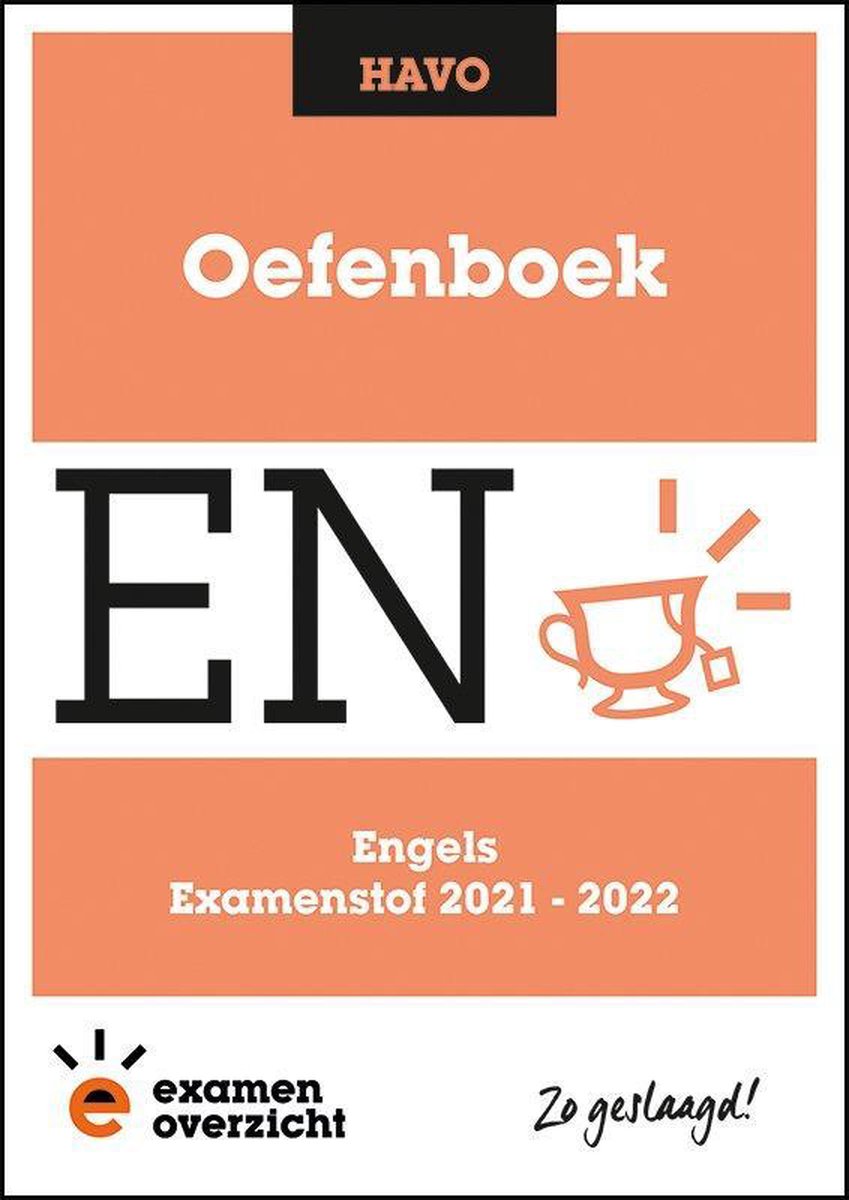 ExamenOverzicht - Oefenboek Engels HAVO