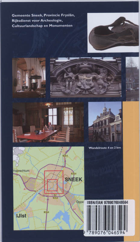 Sneek / Cultuurhistorische routes in Nederland / 64 achterkant