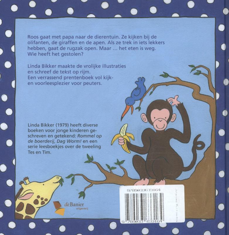 Dieven in de dierentuin achterkant