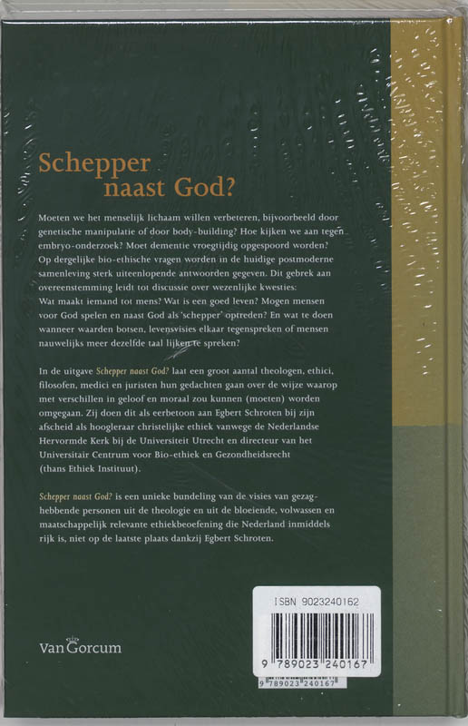 Schepper Naast God achterkant