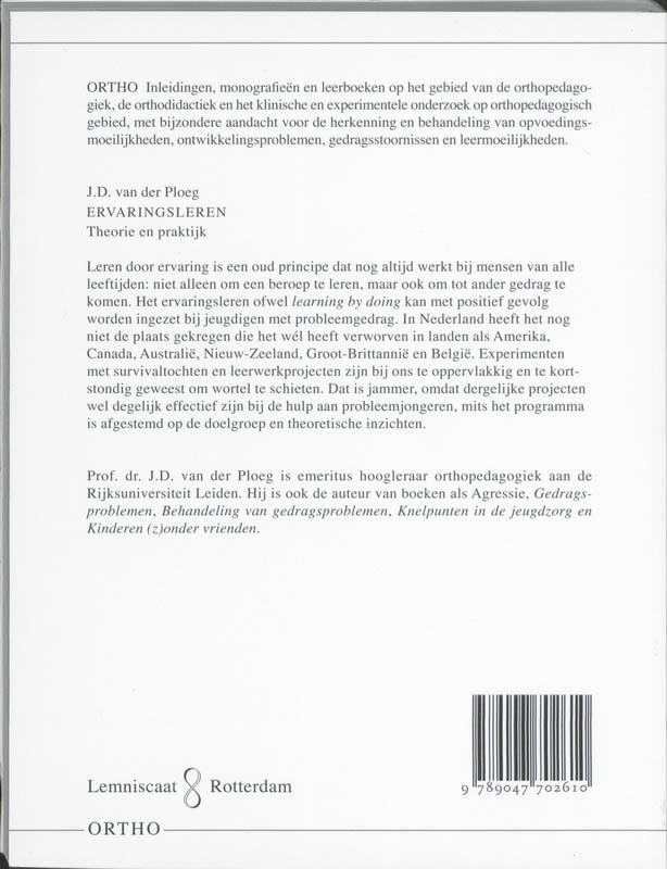 Ervaringsleren achterkant