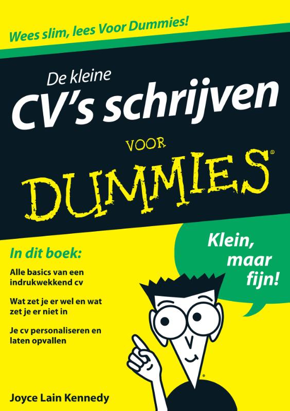 De kleine CV's schrijven voor Dummies / Voor Dummies