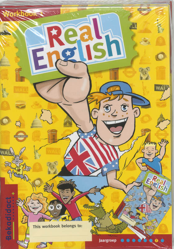 Real English set 5 ex Groep 7 Werkboek 1