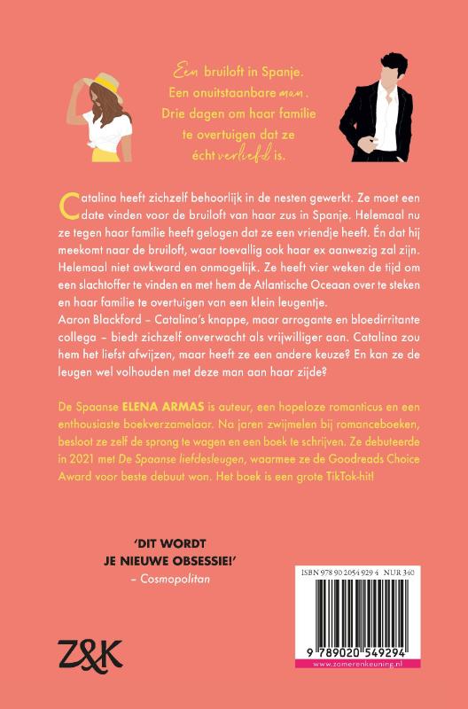 De Spaanse liefdesleugen achterkant