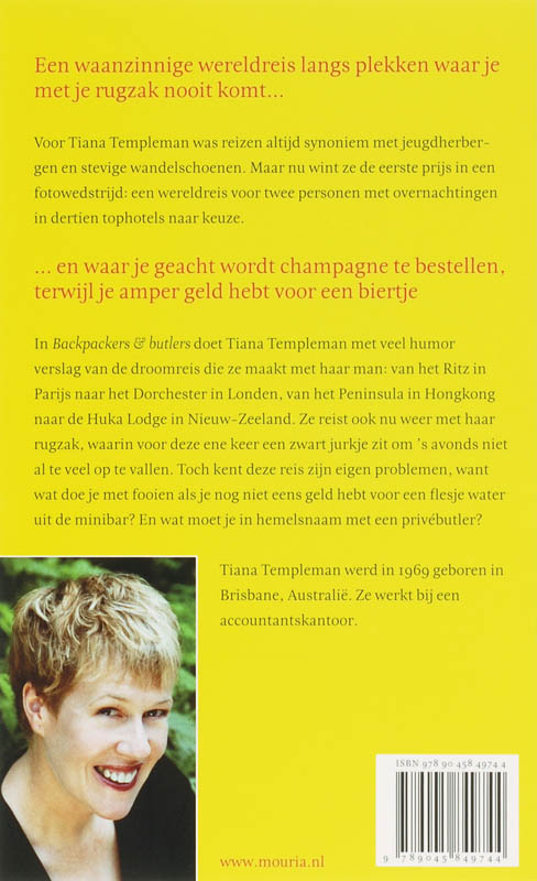 Backpackers en butlers achterkant