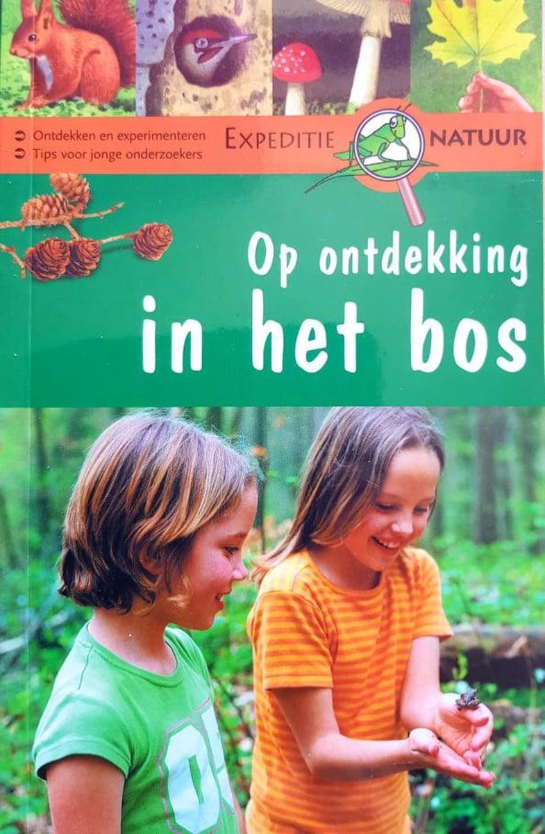 Op ontdekking in het bos