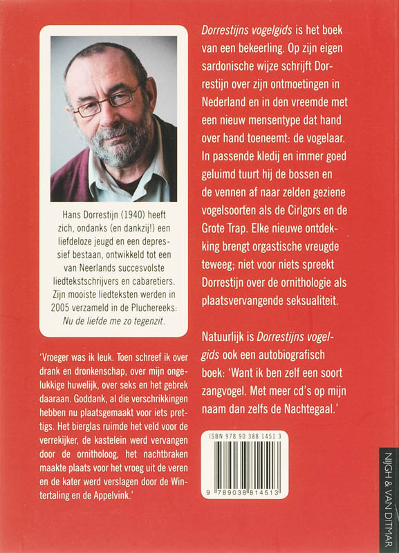 Dorrestijns Vogelgids achterkant