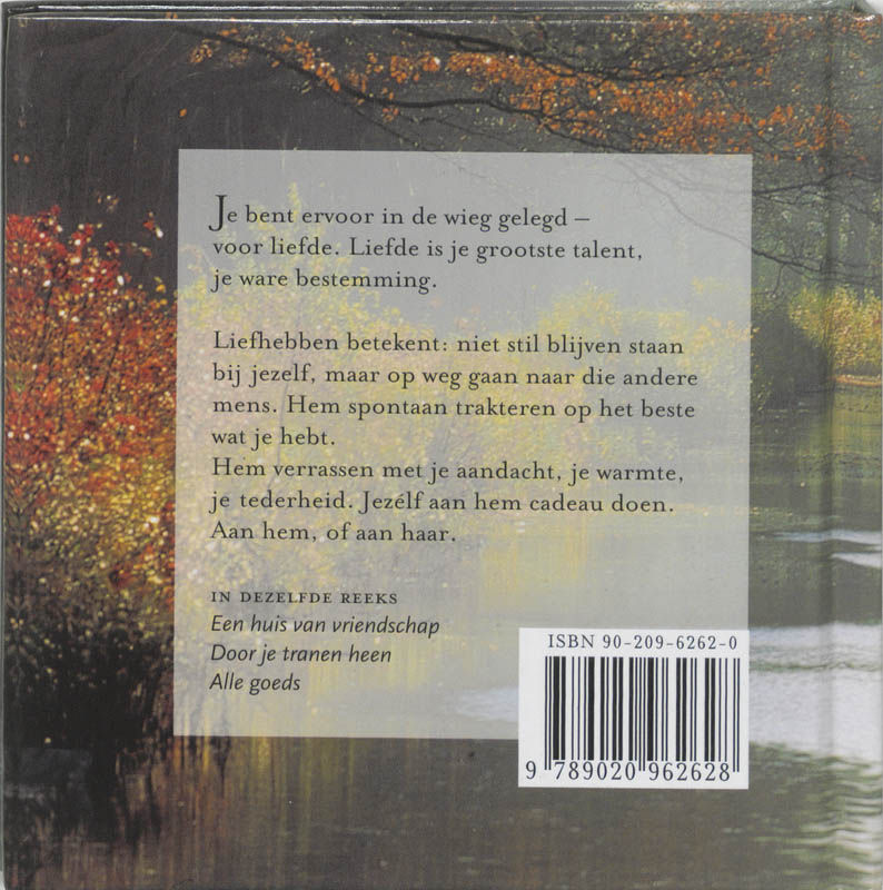 Tijd is liefde achterkant