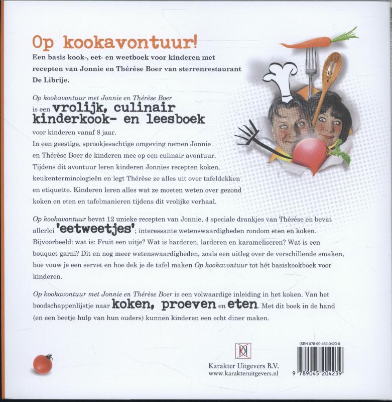 Op kook avontuur met Jonnie en Therese Boer achterkant