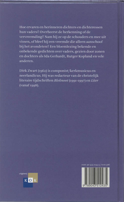 Ik Blijf Zijn Kind Al Word Ik Eeuwenoud achterkant