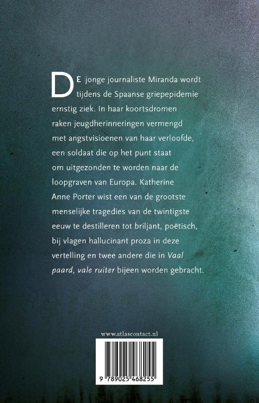 Vaal paard, vale ruiter achterkant