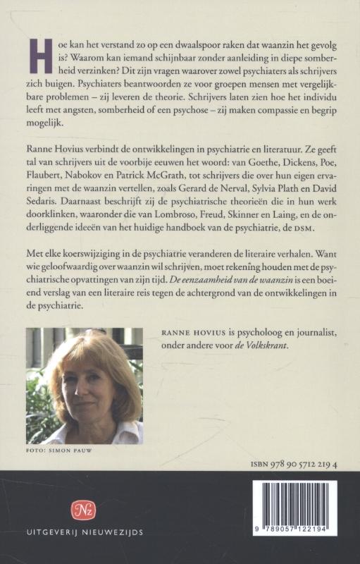 De eenzaamheid van de waanzin achterkant