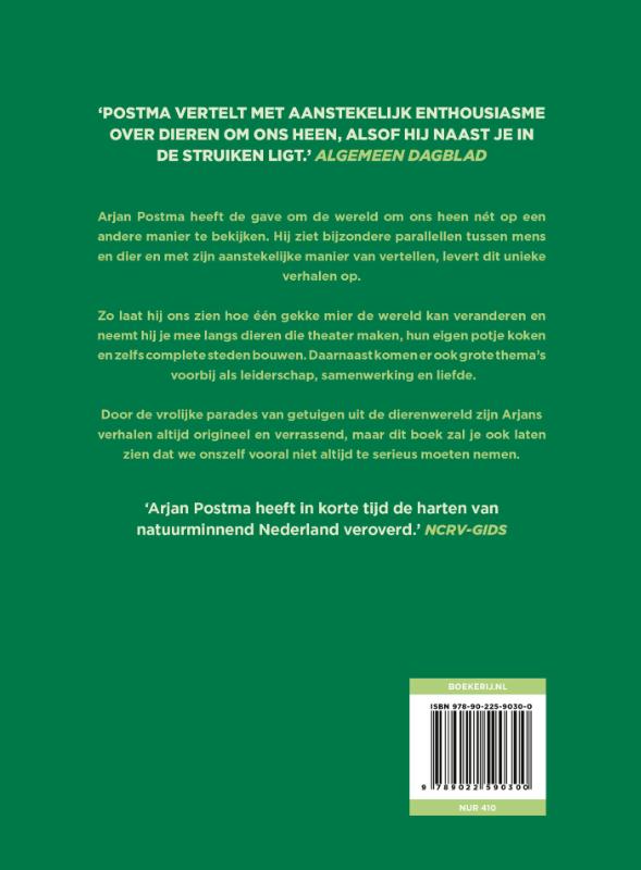 Hoe één gekke mier de wereld kan veranderen achterkant