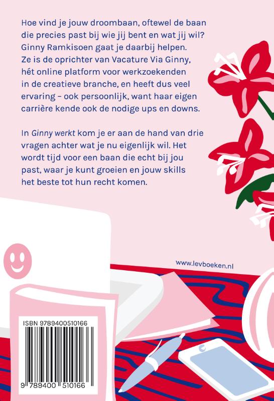 Ginny werkt achterkant