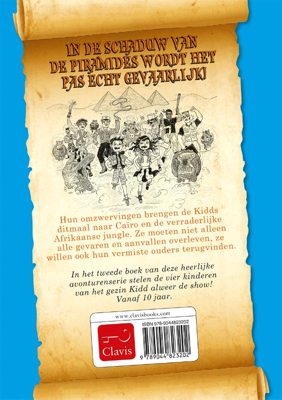 Schattenjagers 2 - Gevaar op de Nijl achterkant