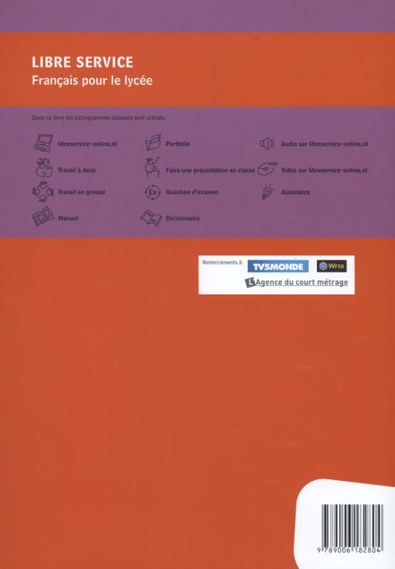 Libre service Texte et activités 6 Vwo achterkant