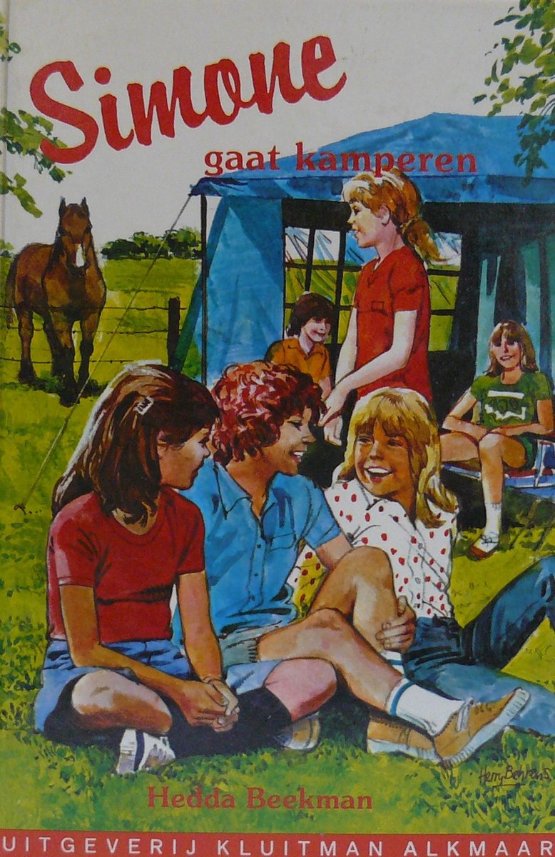 Simone gaat kamperen