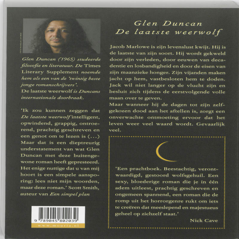 De laatste weerwolf achterkant