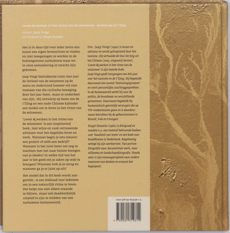 Leven en werken in het ritme van de seizoenen achterkant